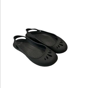 Crocs Women’s Size 6 Black Slingback Shoes